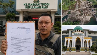 PT Inti Surya Indonesia Dilaporkan ke Kejati Kepri, Aktivis Harly Taslivi Minta Dugaan Tambang Ilegal Diusut Tuntas